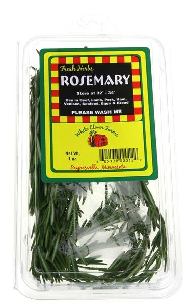 slide 1 of 1, White Clover Farm Rosemary, 1 oz