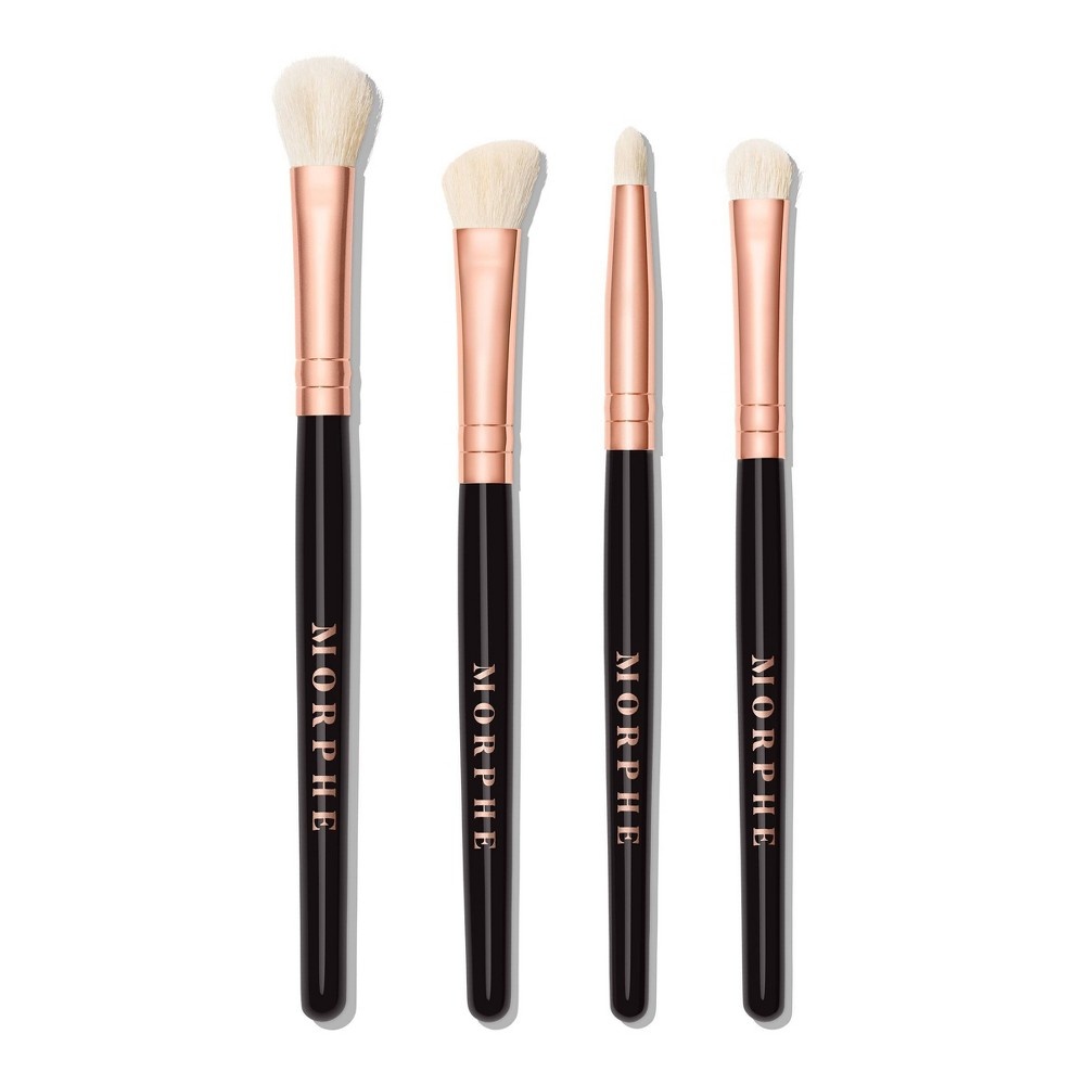 slide 2 of 3, Morphe Rosé Play Mini Eye Brush Collection + Bag - 5pc - Ulta Beauty, 5 ct