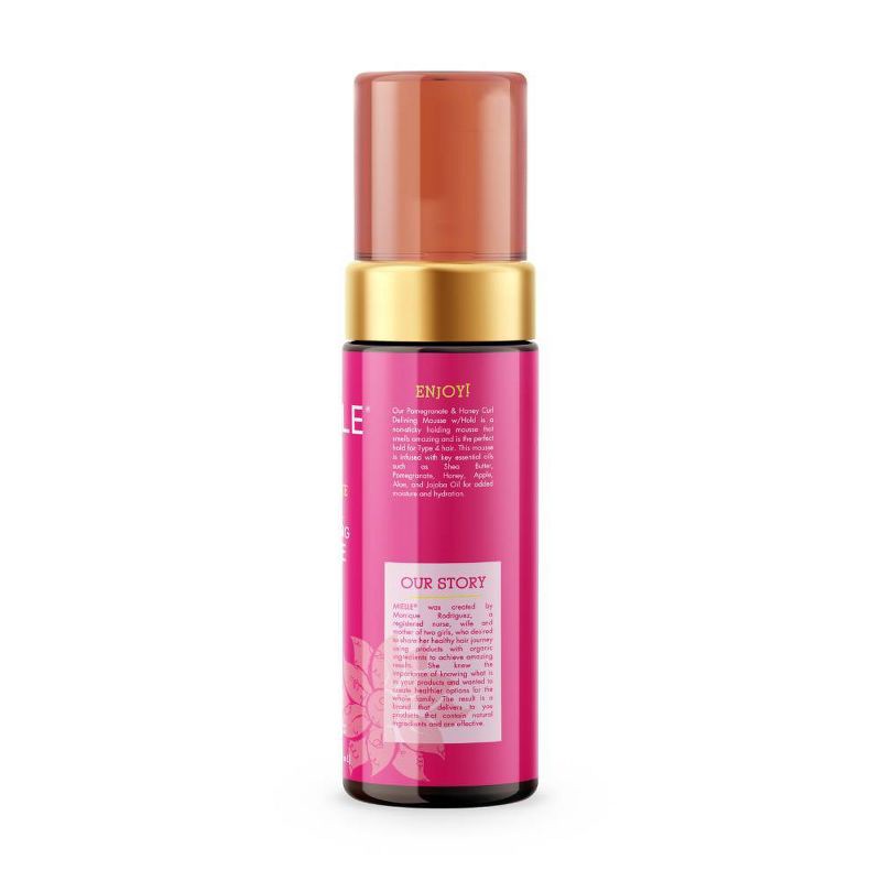 slide 2 of 6, Mielle Organics Pomegranate and Honey Curl Defining Mousse with Hold - 7.5 fl oz, 7.5 fl oz