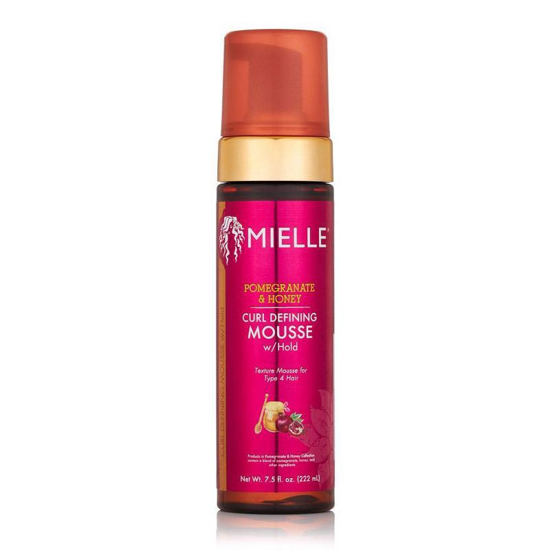 slide 1 of 6, Mielle Organics Pomegranate and Honey Curl Defining Mousse with Hold - 7.5 fl oz, 7.5 fl oz