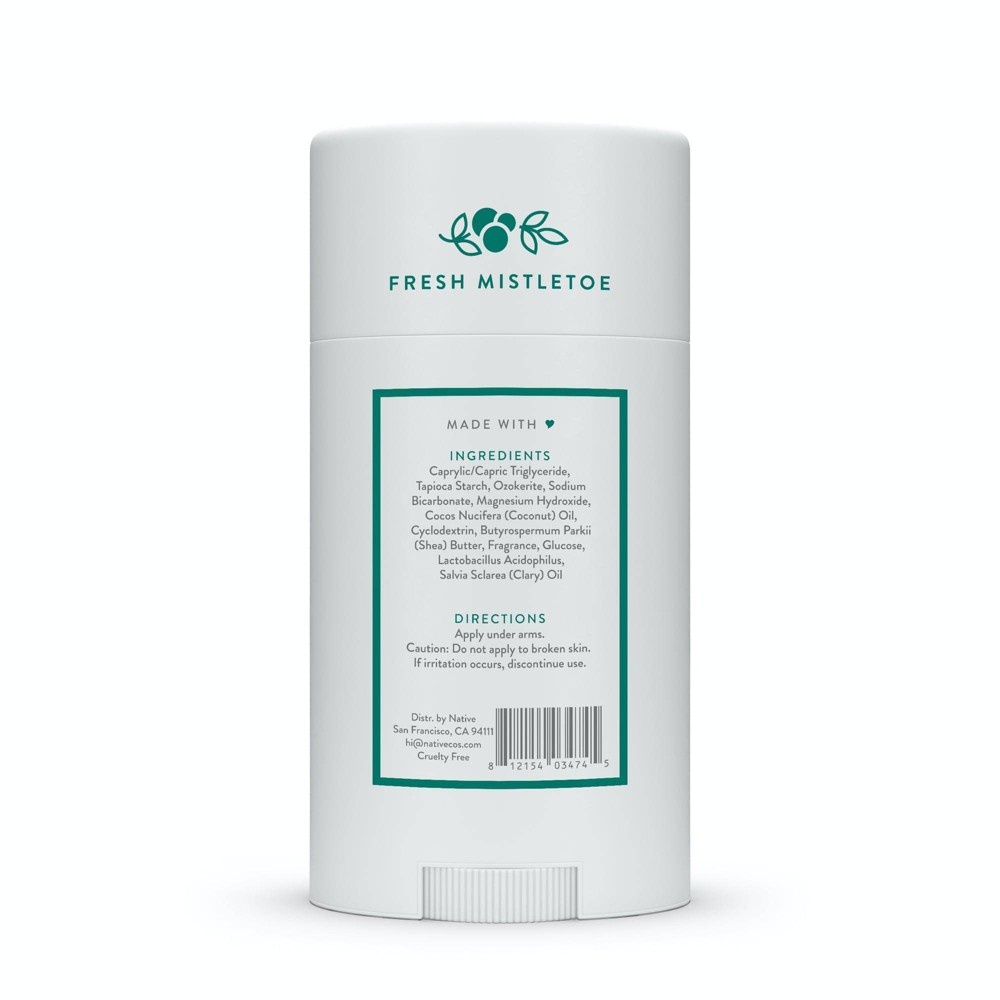 slide 3 of 3, Native Limited Edition Holiday Fresh Mistletoe Deodorant, 2.65 oz