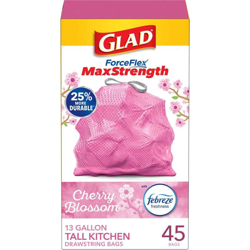 Glad Moonlight Breeze Scent Drawstring Tall Kitchen 13 Gallon Trash Bags -  Shop Trash Bags at H-E-B