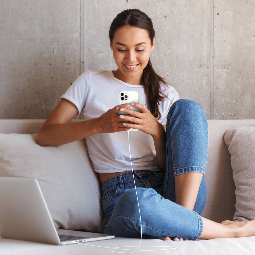 Just Wireless Charger White 1 ct Shipt