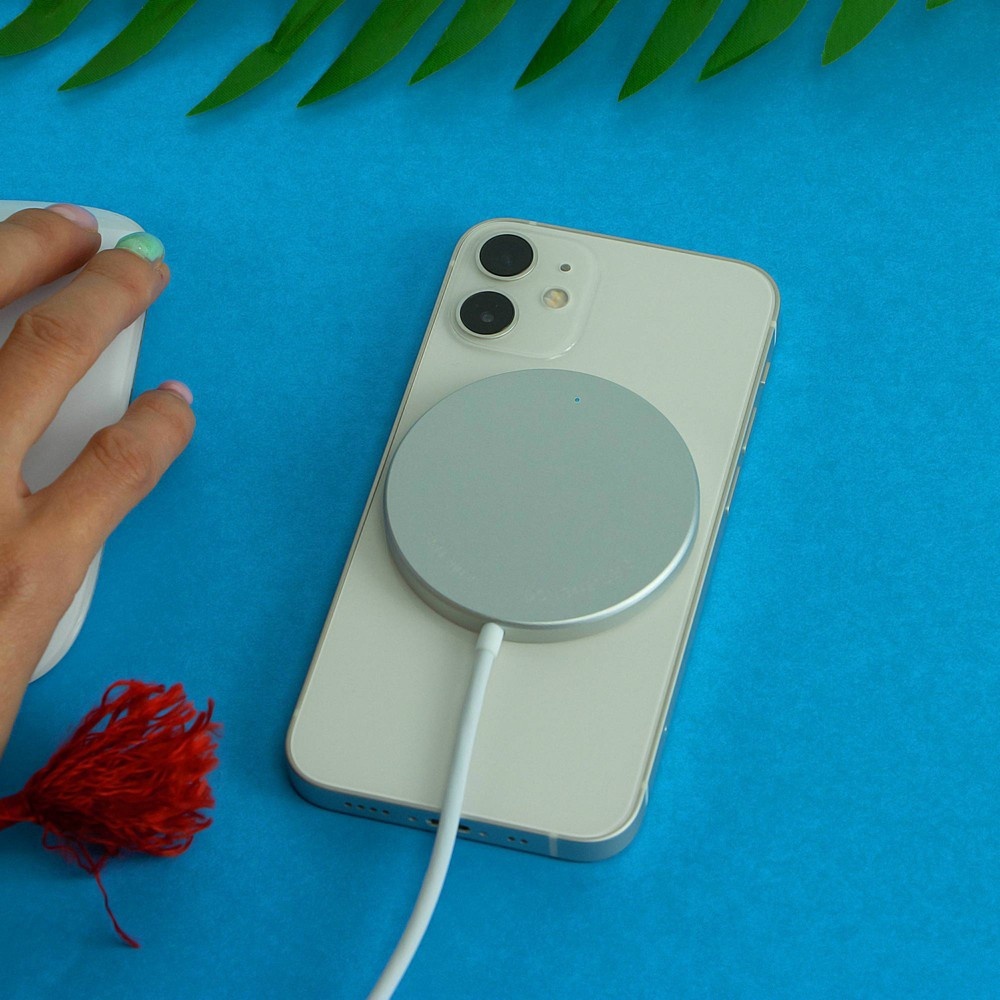 Just Wireless Charger White 1 ct Shipt