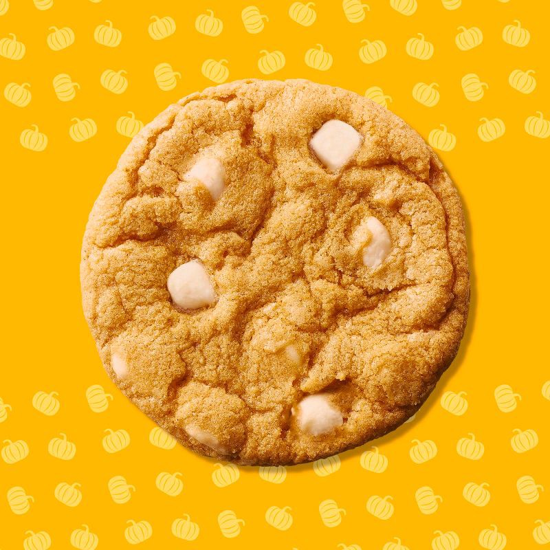 slide 2 of 8, Pillsbury Ready-to-Bake Pumpkin Cookie Dough with Cream Cheese Flavored Chips - 14oz/12ct, 12 ct; 14 oz