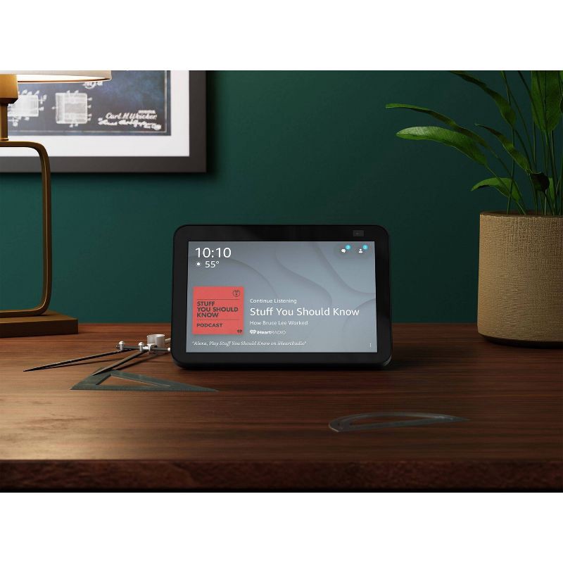 slide 5 of 5, Amazon Echo Show 5 (2nd Gen) - Charcoal, 1 ct