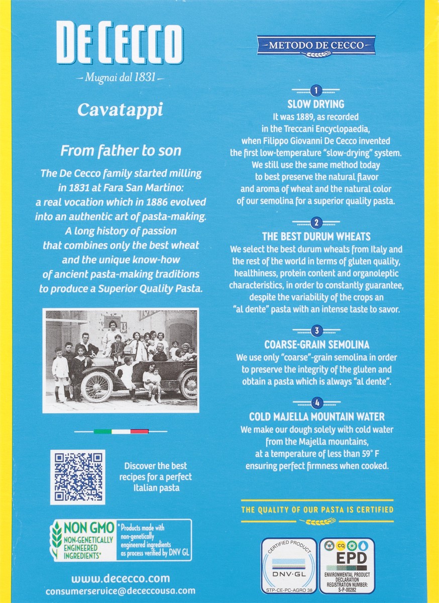 slide 7 of 13, De Cecco No. 87 Cavatappi 1 lb, 1 lb