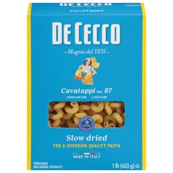 De Cecco No. 87 Cavatappi 1 lb