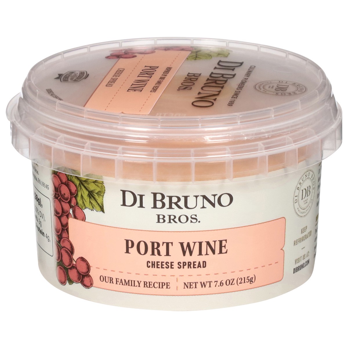 slide 1 of 13, Di Bruno Bros. Port Wine Cheese Spread 7.6 oz, 7.6 oz