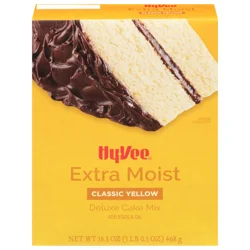 Hy-vee Classic Yellow Extra Moist Deluxe Cake Mix