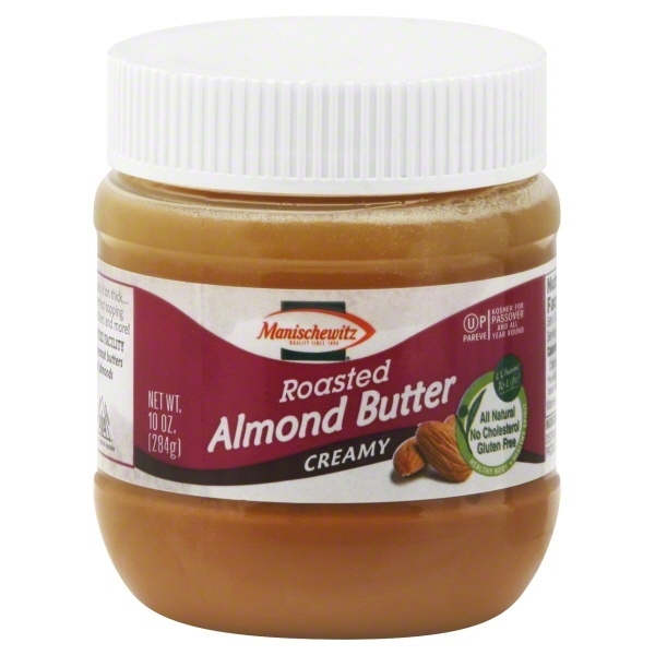 slide 1 of 1, Manischewitz Roasted Creamy Almond Butter, 10 oz