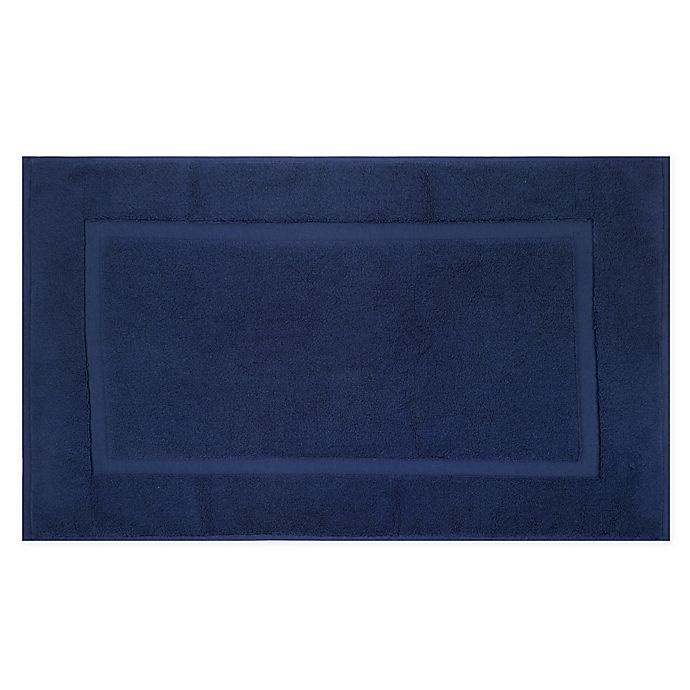 slide 1 of 8, Wamsutta Egyptian Cotton Bath Mat - Black'', 21 in x 34 in