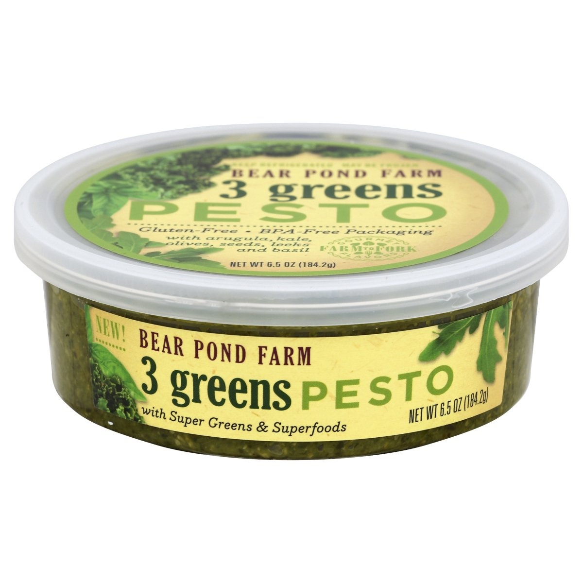 slide 1 of 1, Bear Pond Farm Pesto 6.5 oz, 6.5 oz