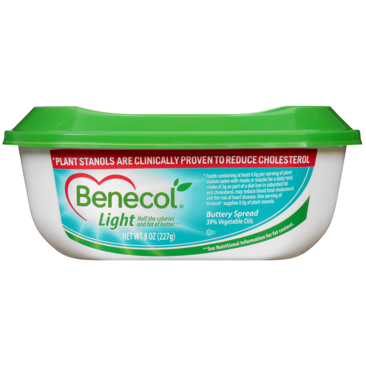 slide 1 of 17, Benecol Light Spread Tub, 8 oz