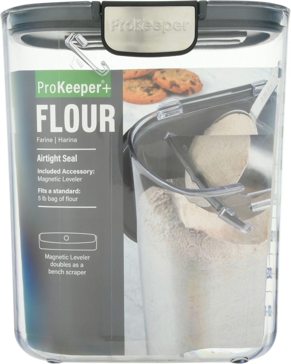 ProKeeper + 4.36 Quart Flour Container 1 ea Not Packed 1 ea