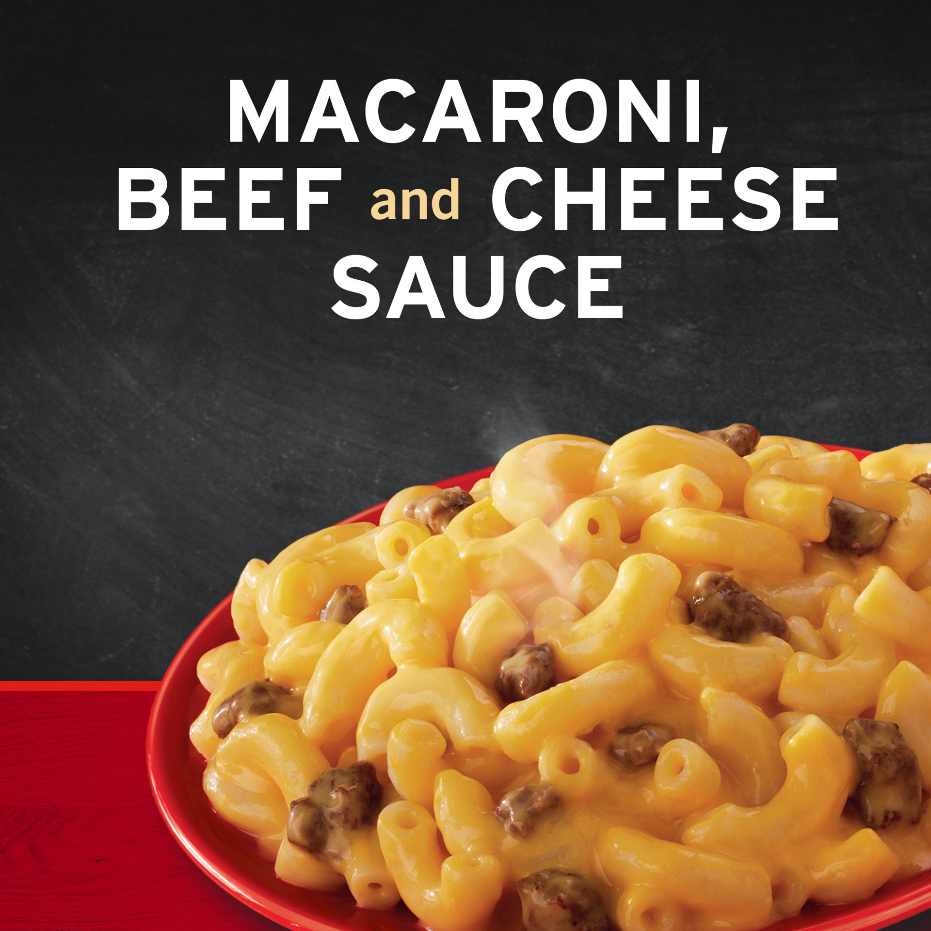 slide 5 of 5, BANQUET Cheesy Mac & Beef Frozen Meal, 7 oz., 7 oz