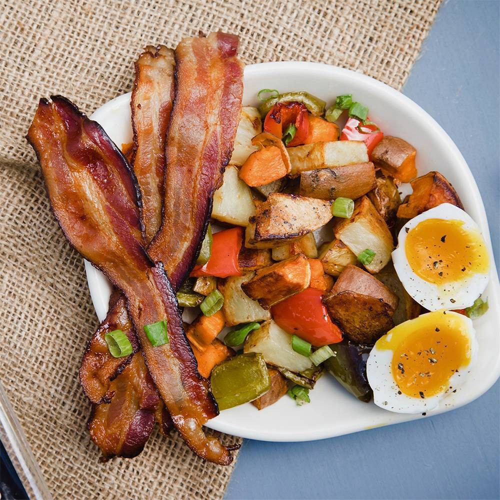 slide 2 of 5, North Country Smokehouse Organic Sugar Free Uncured Applewood Smoked Bacon 8 oz, 8 oz