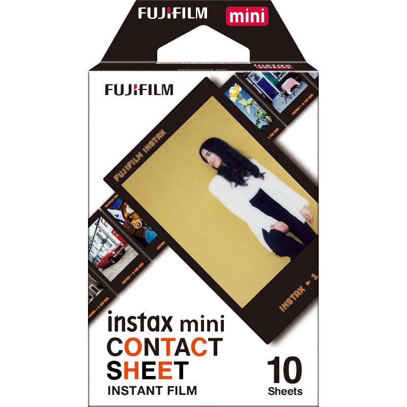 slide 1 of 8, Fujifilm instax mini Contact Sheet Instant Film - 10ct, 10 ct