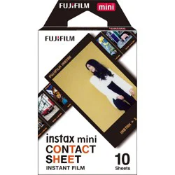 Fujifilm instax mini Contact Sheet Instant Film - 10ct