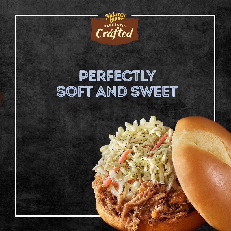 slide 2 of 16, Nature's Own Perfectly Crafted Brioche Hamburger Bun - 18oz, 18 oz