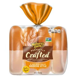 Nature's Own Perfectly Crafted Brioche Hotdog Bun - 16oz