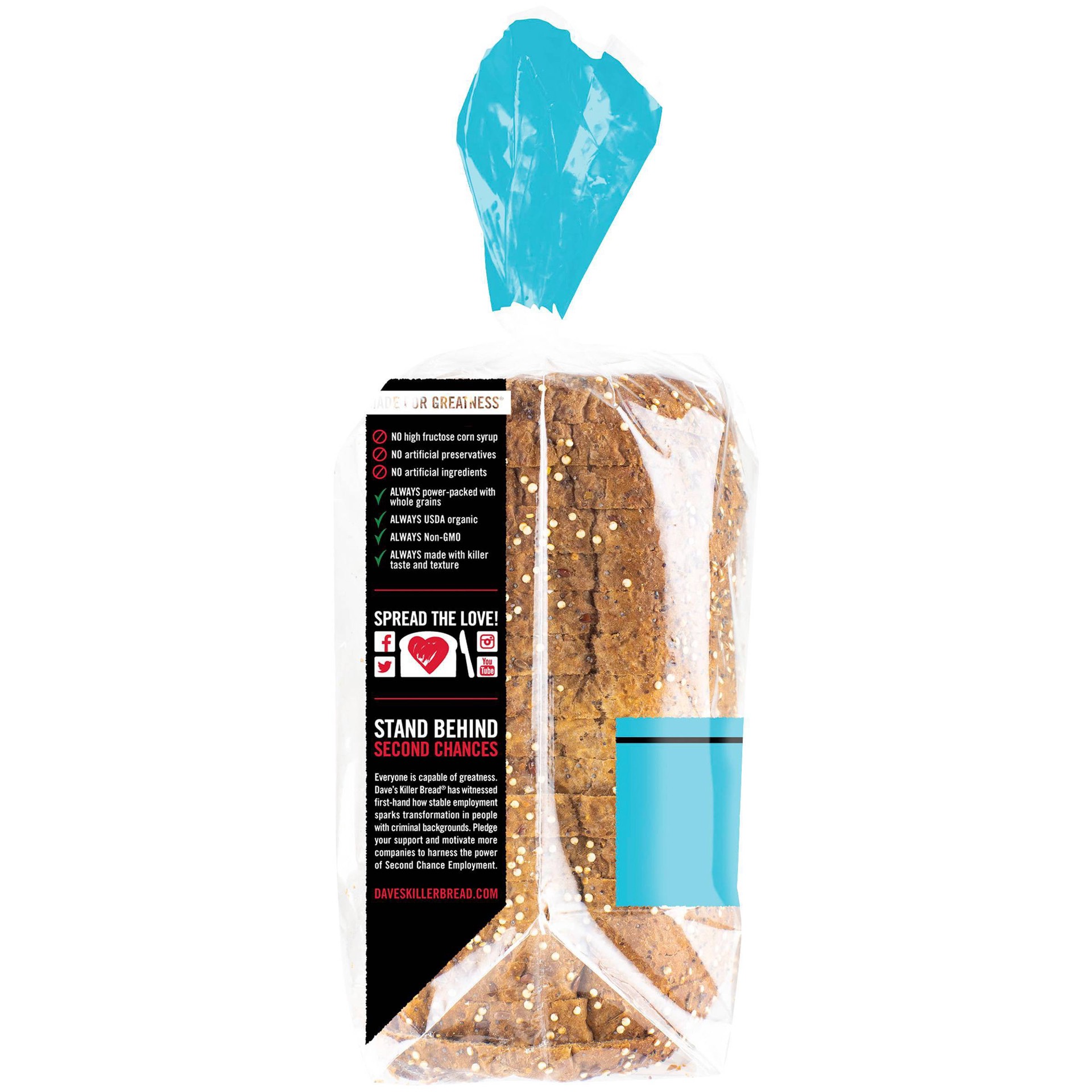 Dave's Killer Bread Organic Righteous Rye Bread 27 oz 27 oz Shipt