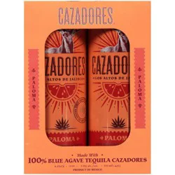 Cazadores Paloma Cocktail - 4pk/355ml Cans
