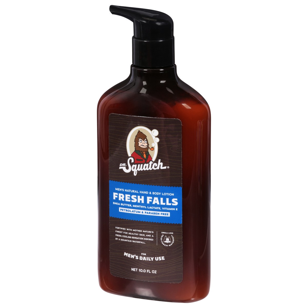 slide 3 of 13, Dr. Squatch Men's Natural Fresh Falls Moisturizing Lotion 10.0 fl oz, 10 fl oz