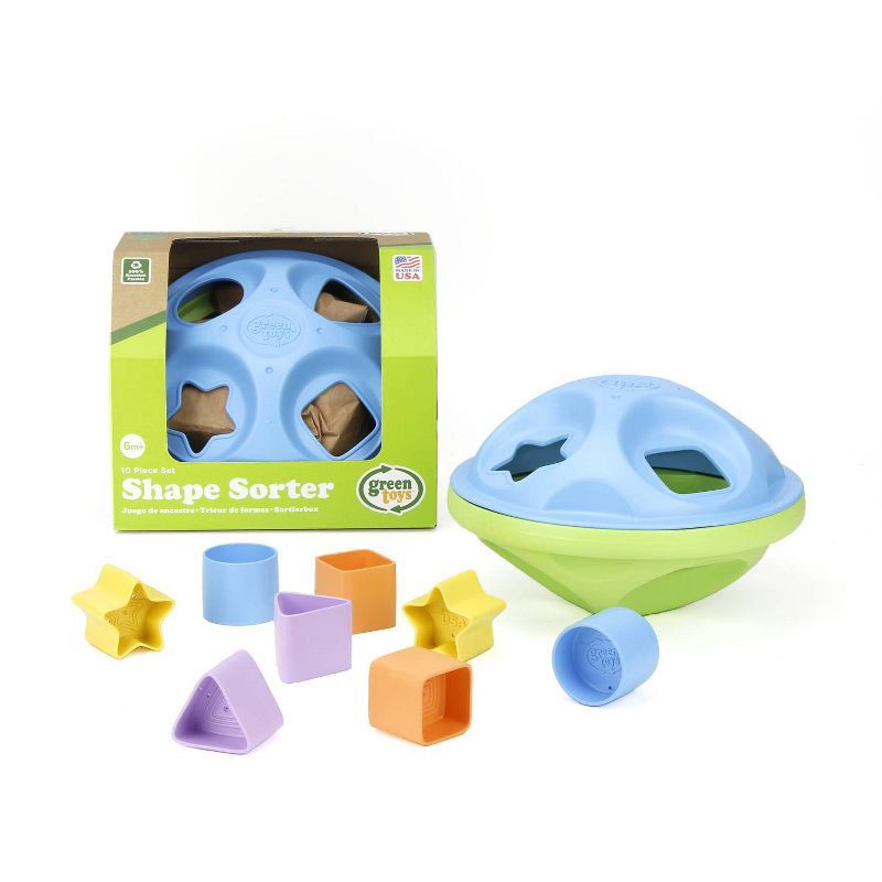 slide 2 of 5, Green Toys Shape Sorter, 1 ct