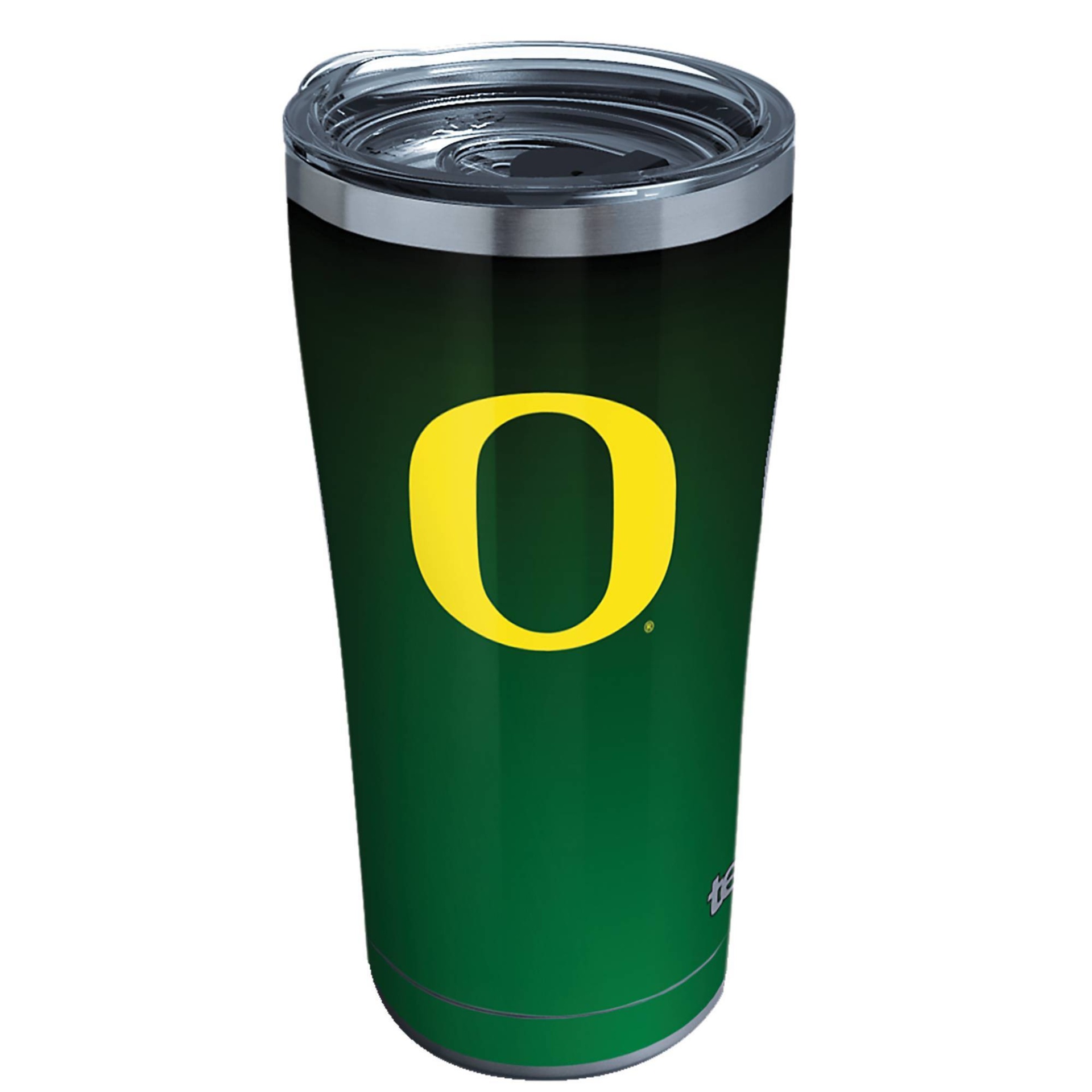 slide 1 of 2, NCAA Oregon Ducks Ombre Stainless Steel Tumbler with Lid, 20 oz