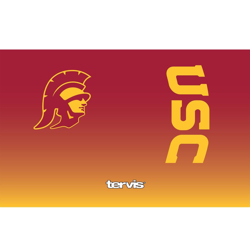 slide 2 of 3, NCAA USC Trojans Ombre Stainless Steel Tumbler with Lid, 20 oz