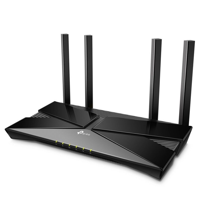 slide 2 of 3, TP-Link AX1800 Dual Band Router: Wi-Fi 6, 2.4/5 GHz, Ethernet Ports, Xfinity Compatible, 1 ct