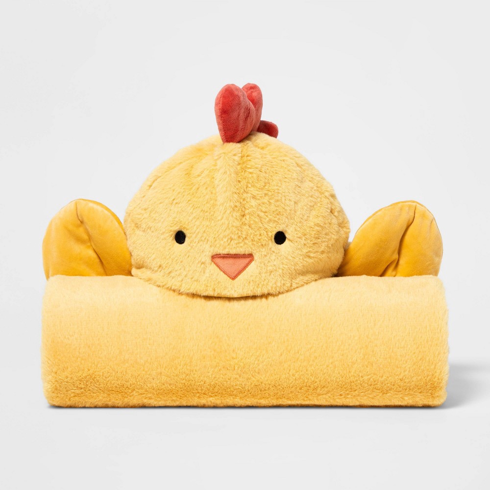 Chicken Sensory Friendly Hooded Blanket Pillowfort ct shipt