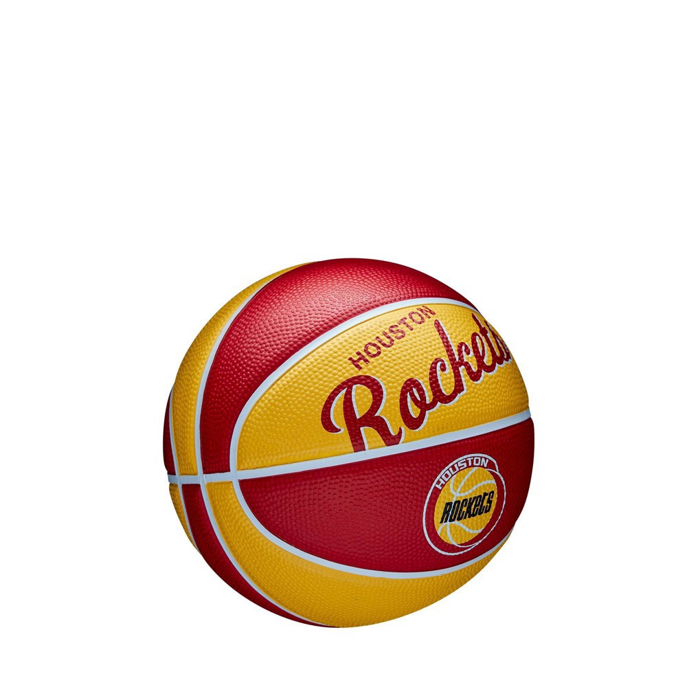 slide 6 of 6, NBA Houston Rockets Retro Mini Basketball, 1 ct