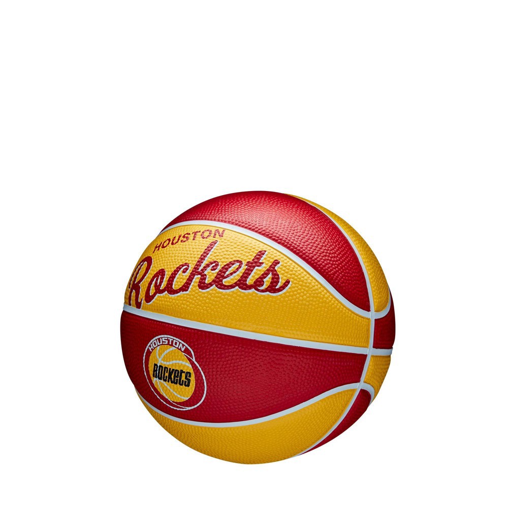 slide 2 of 6, NBA Houston Rockets Retro Mini Basketball, 1 ct