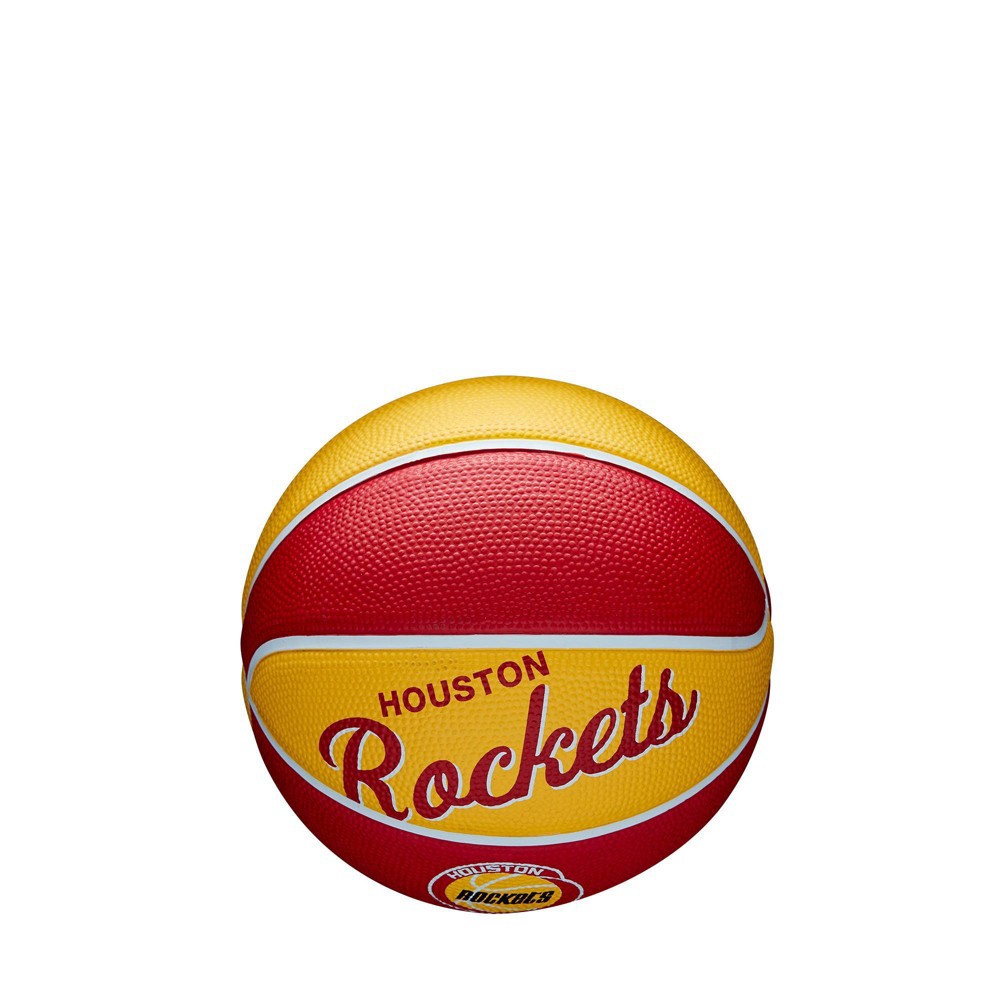 slide 4 of 6, NBA Houston Rockets Retro Mini Basketball, 1 ct