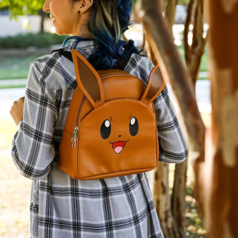 slide 2 of 7, Pokemon 11" Mini Backpack - Eevee, 1 ct