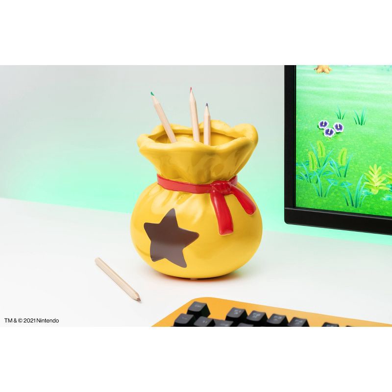 slide 4 of 5, Nintendo Animal Crossing 14oz Bottle - Bell Bag Pen Pot and Planter, 14 oz