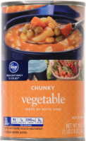 slide 1 of 1, Kroger Chunky Vegetable Soup, 18.6 oz