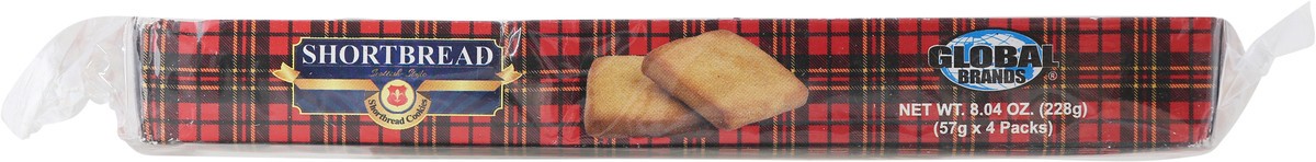 slide 13 of 14, Global Brands Scottish-Style Shortbread Cookies 4 - 57 g Packs, 4 ct