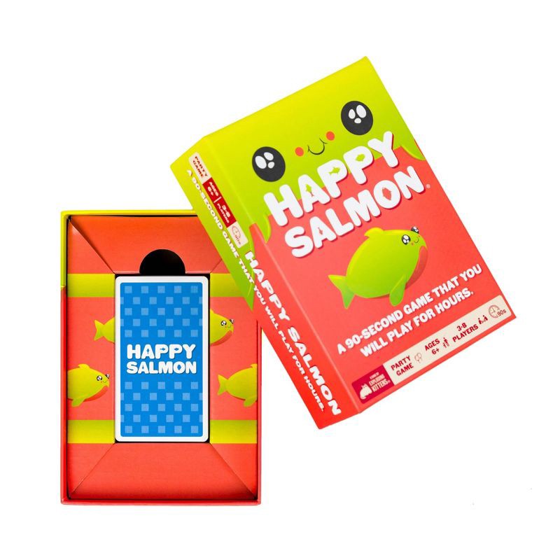 slide 6 of 6, Happy Salmon Game by Exploding Kittens, 1 ct