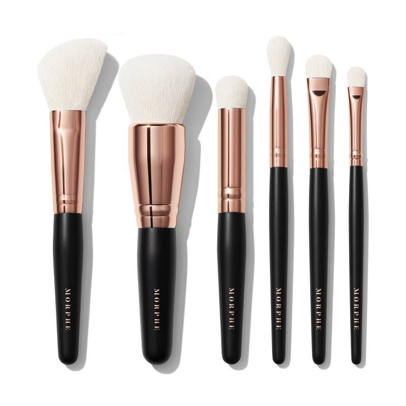 slide 2 of 4, Morphe Rosé Away Travel Brush Set - 6pc - Ulta Beauty, 6 ct