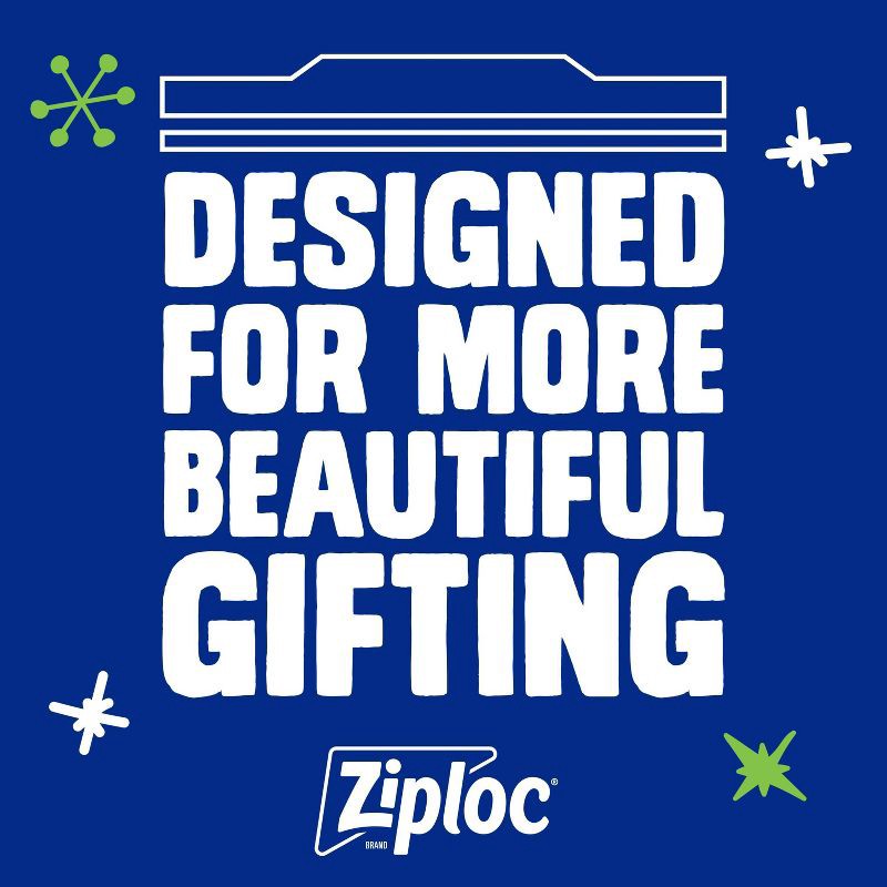 slide 5 of 10, Ziploc Holiday Storage Gallon Bags - 19ct, 19 ct