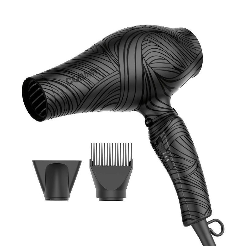 slide 7 of 13, Conair The Curl Collective Ceramic Ionic Hair Dryer - Black, 1 ct