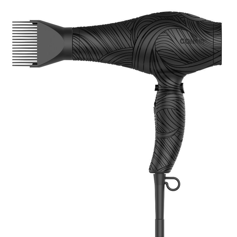 slide 3 of 13, Conair The Curl Collective Ceramic Ionic Hair Dryer - Black, 1 ct