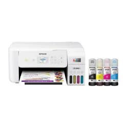 Epson EcoTank ET-2803 Inkjet Printer, Copier, Scanner - White
