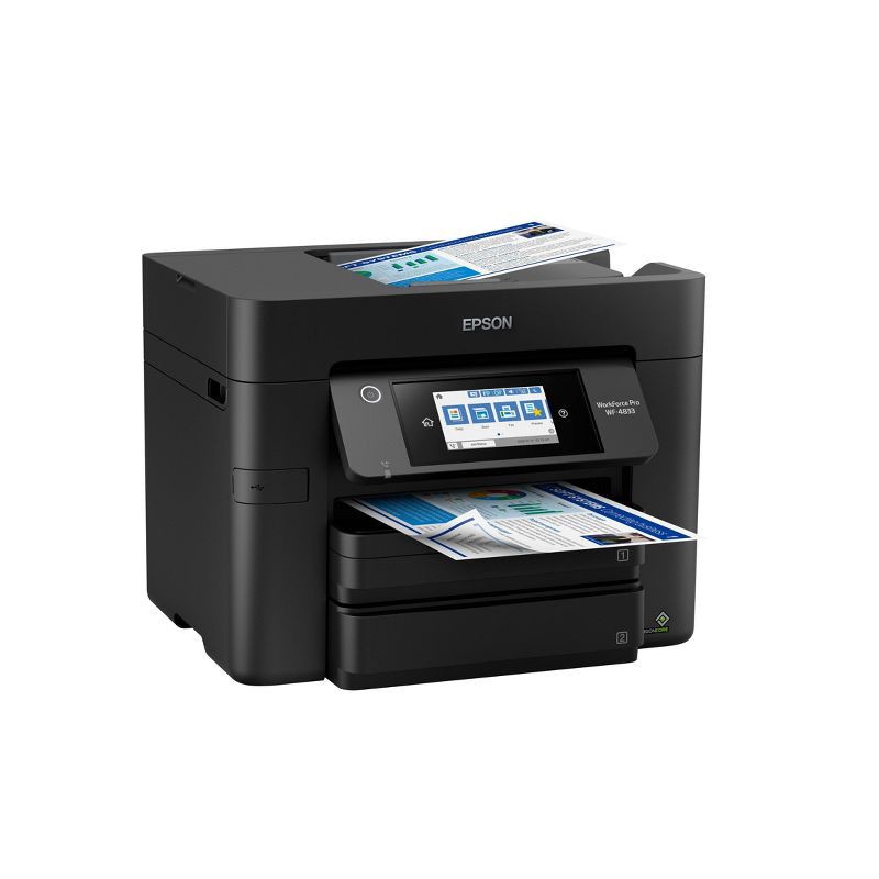 slide 3 of 4, Epson WorkForce Pro WF-4833 All-in-One Color Inkjet Printer, Copier, Scanner - Black, 1 ct