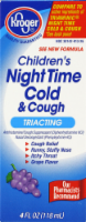 slide 1 of 1, Kroger Children's Night Time Cold & Cough Liquid, 4 fl oz