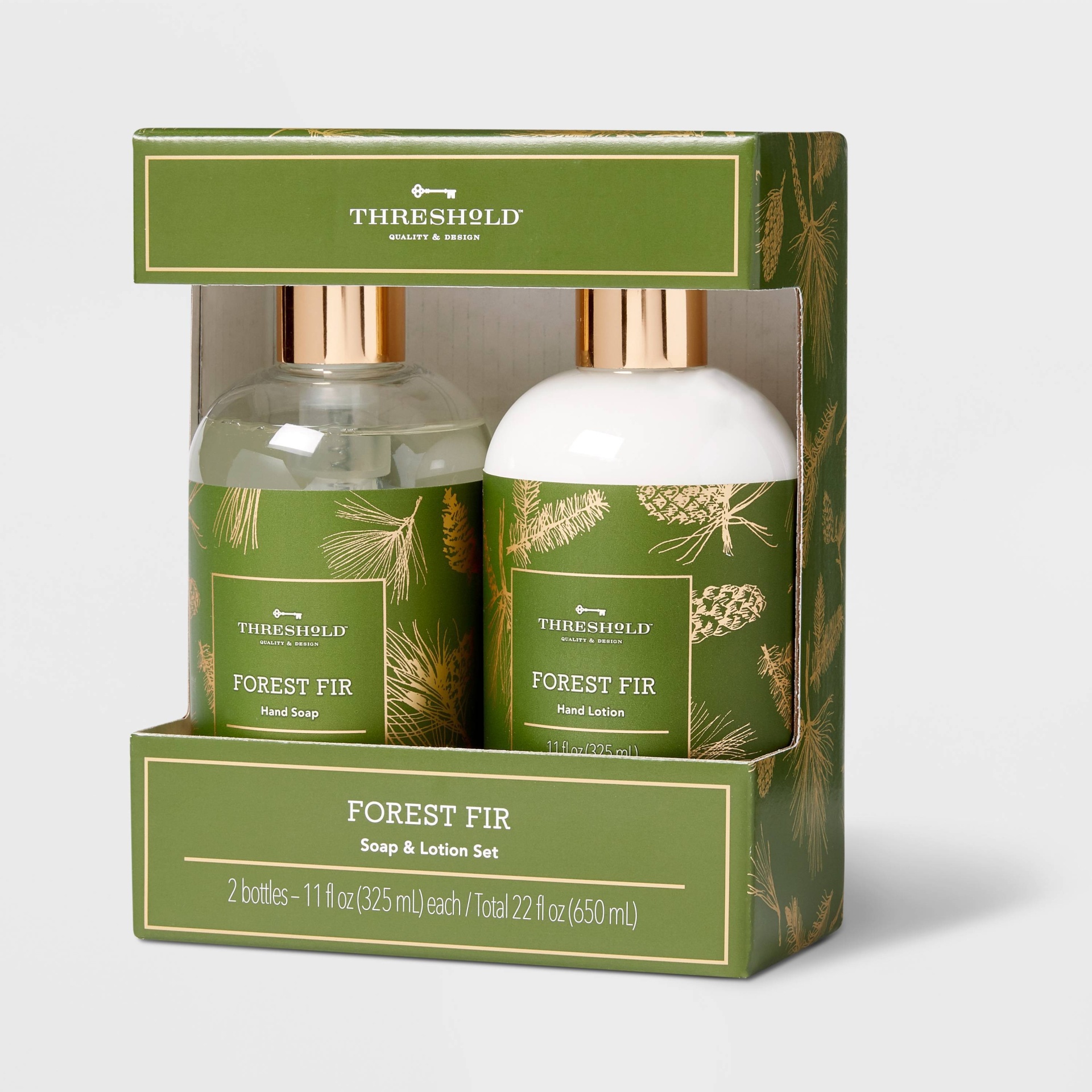 2pk Forest Fir Soap and Lotion Set - Threshold | Shipt