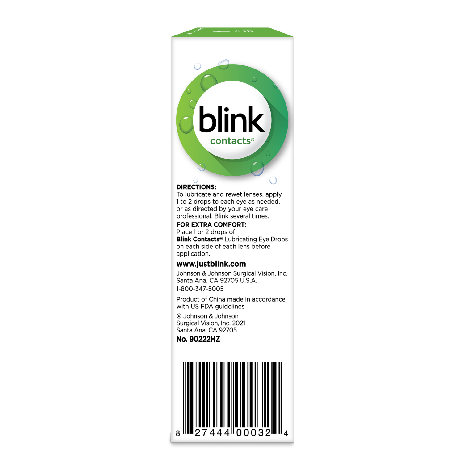 slide 3 of 3, Blink Coplete Blink Contacts Lub Eye Drops, 1 ct